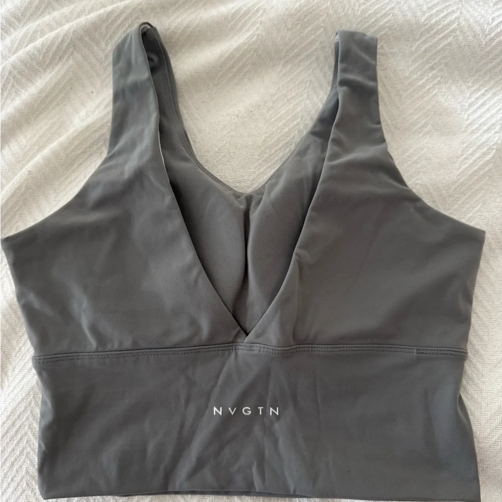 NVGTN ESSENCE BRA (Grey) Size L. EUC. - Picture 6 of 11
